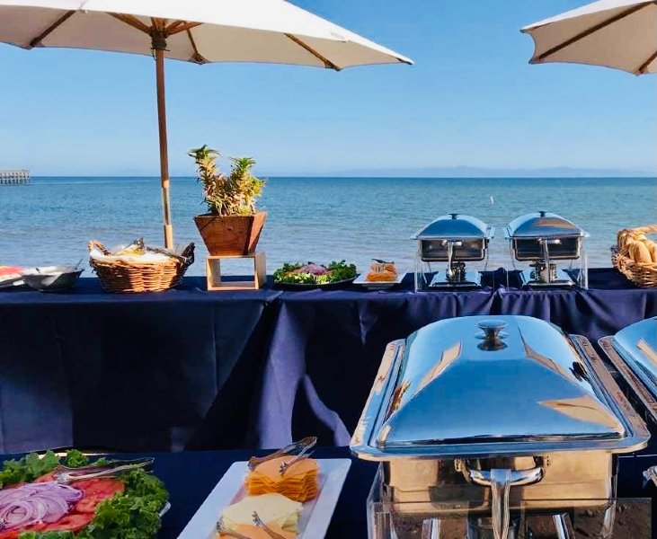 Catering at the beach